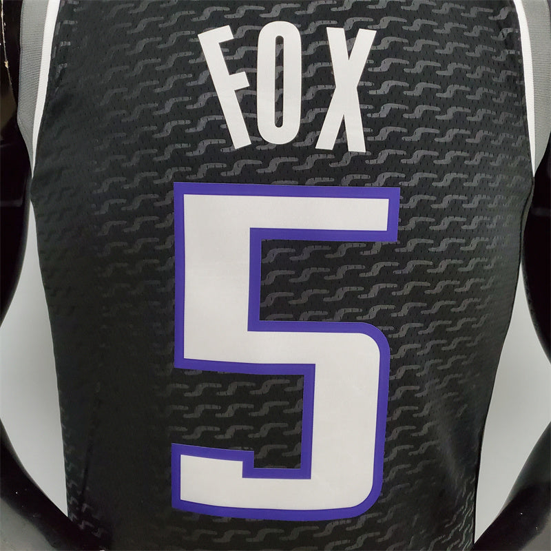 Camisa Sacramento Kings NBA - Jordan Black - Fox 5