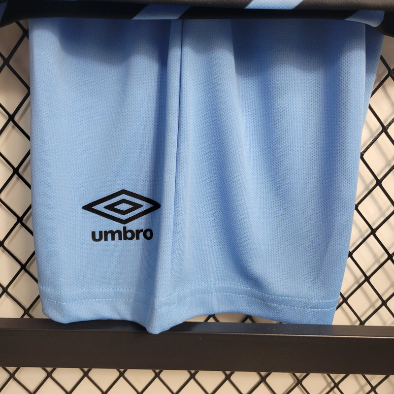 Kit Infantil Athletico Paranaense - Away II 23/24 - Umbro - Azul Claro
