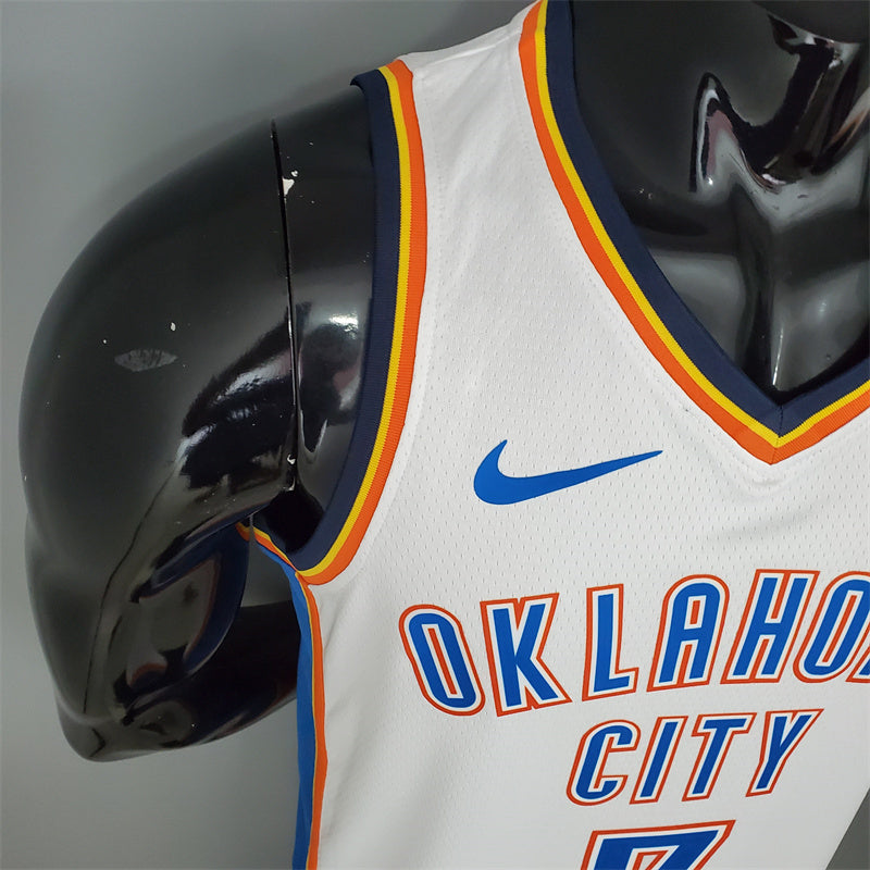 Camisa Oklahoma City Thunder NBA - Nike White - Anthony 7