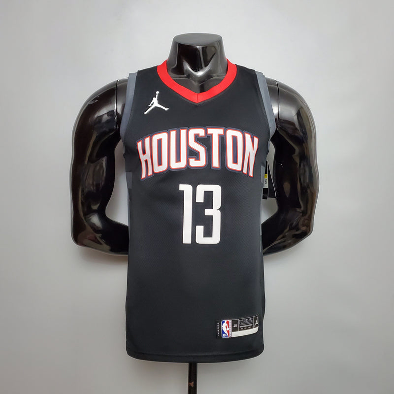 Camisa Houston Rockets NBA - Jordan Black - Harden 13