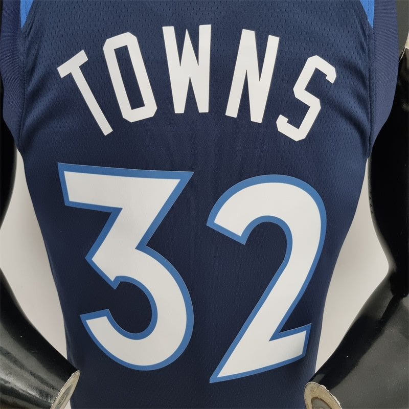 Camisa Minnesota Timberwolves NBA - Nike Blue - Towns 32