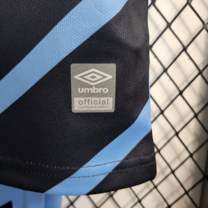 Kit Infantil Athletico Paranaense - Away II 23/24 - Umbro - Azul Claro