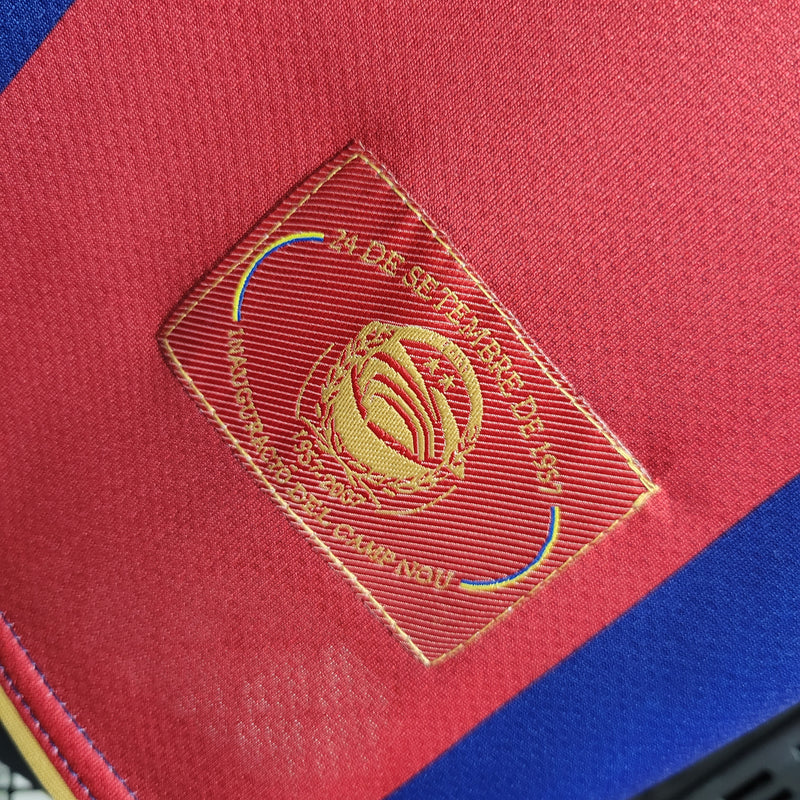 Camisa Barcelona Retrô 07/08 - Versão Torcedor Masculina