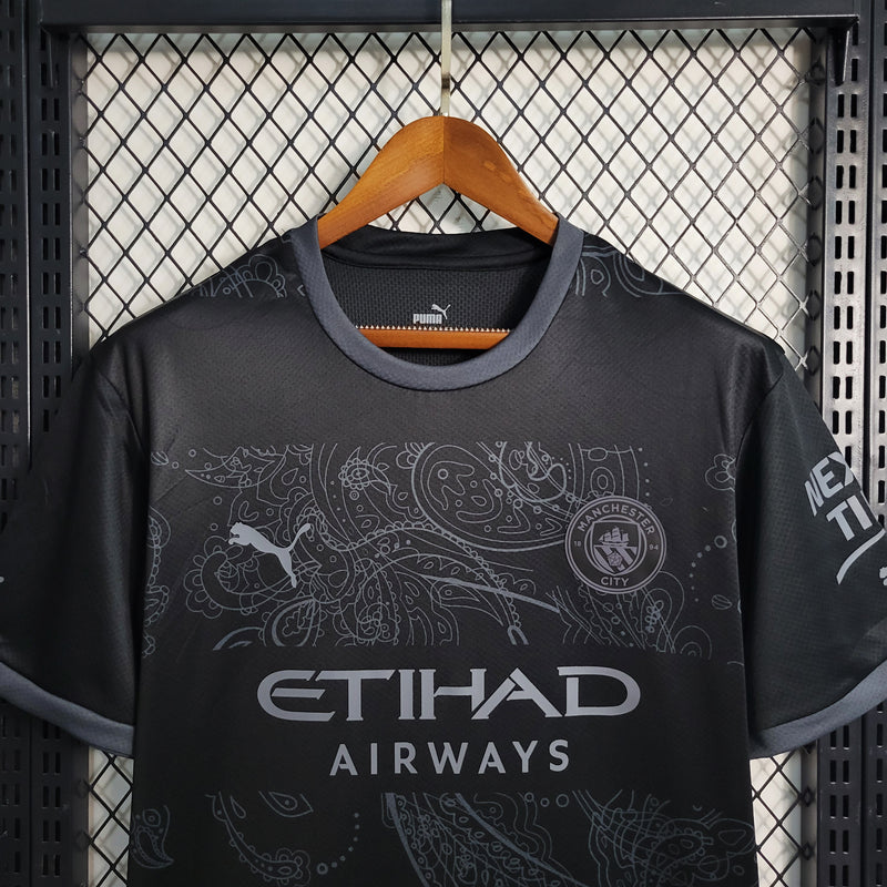 Camisa Manchester City Special Edition Black 23/24 - Versão Torcedor Masculina