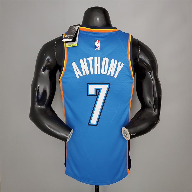 Camisa Oklahoma City Thunder NBA - Nike Light Blue - Anthony 7