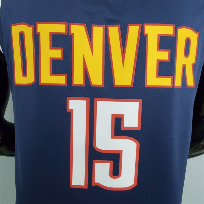 Camisa Denver Nuggets NBA - Nike Navy Blue - Jokic 15