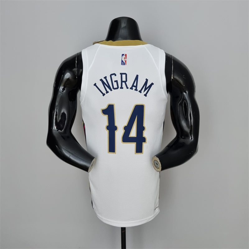 Camisa New Orleans Pelicans NBA - Nike White - Ingram 14