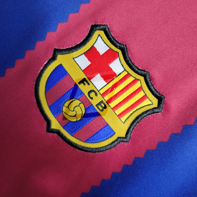 Camisa Barcelona Home 23/24 - Versão Torcedor Feminina