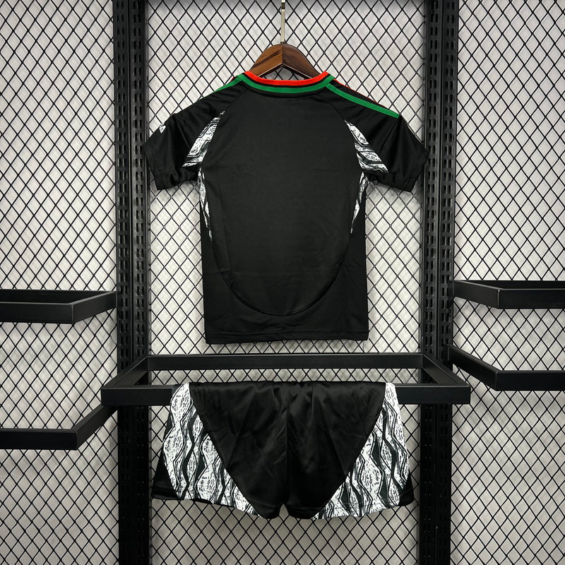 Kit Infantil Arsenal - Away 24/25 - Adidas - Preta - Emirates