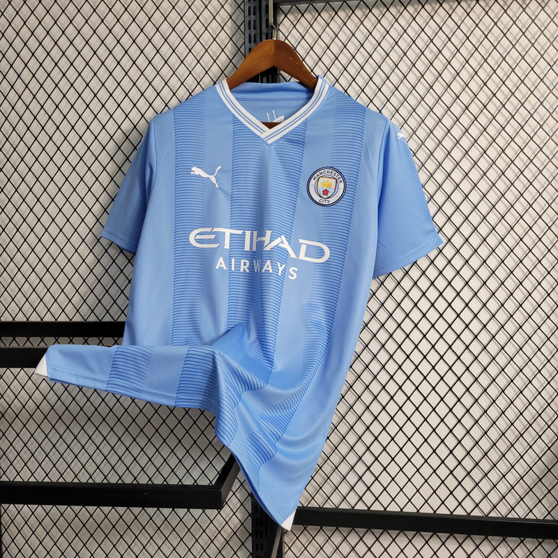 Camisa Manchester City Home 23/24 - Versão Torcedor Masculina