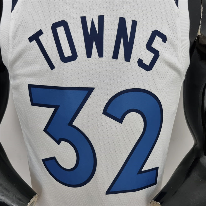 Camisa Minnesota Timberwolves NBA - Nike White - Towns 32