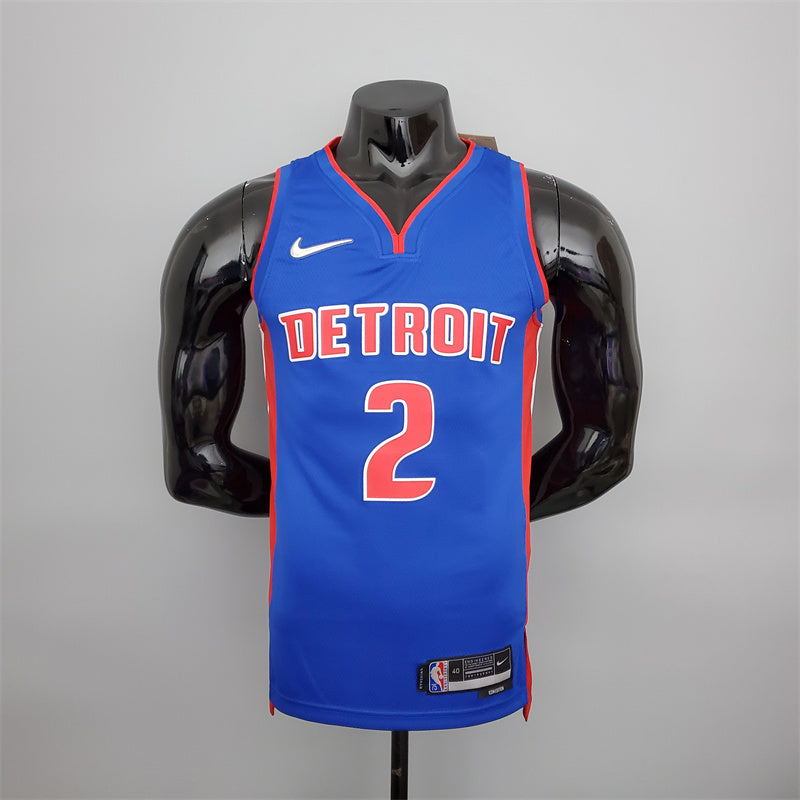 Camisa Detroit Pistons NBA - Nike Blue - Cunningham 2