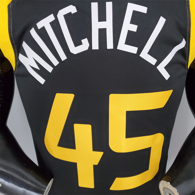 Camisa Utah Jazz NBA - Nike Black - Mitchell 45