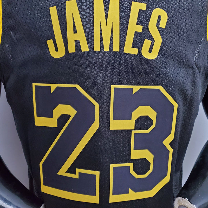 Camisa Los Angeles Lakers NBA - Nike Black - James 23