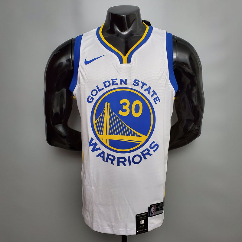 Camisa Golden State Warriors NBA - Nike White - Curry 30