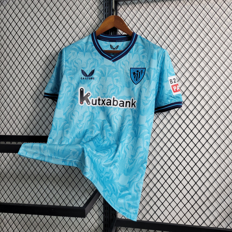 Camisa Athletic Bilbao Away 23/24 - Versão Torcedor Masculina