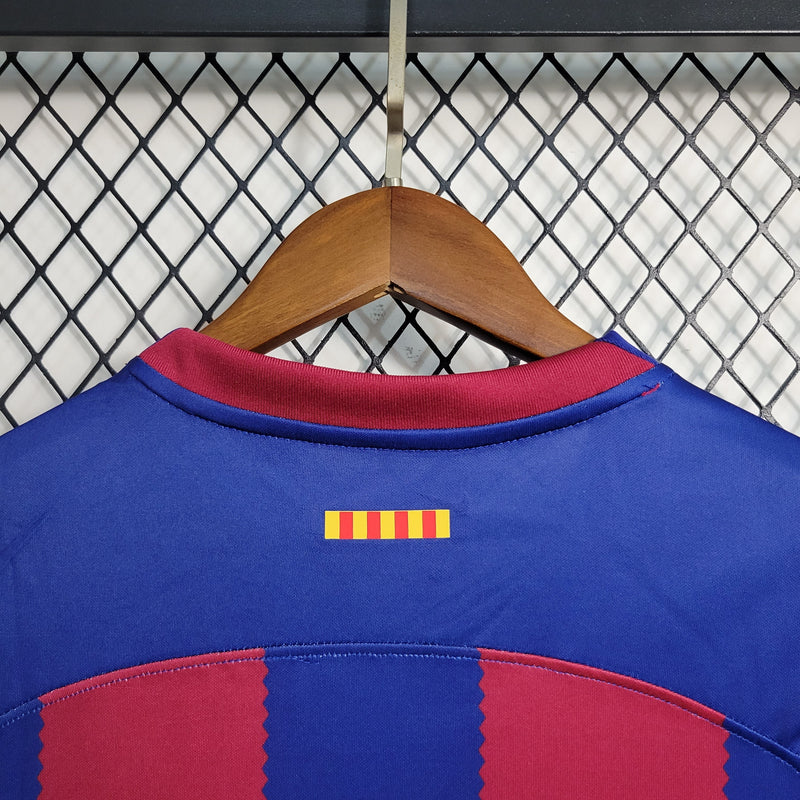 Camisa Barcelona Home 23/24 - Versão Torcedor Feminina