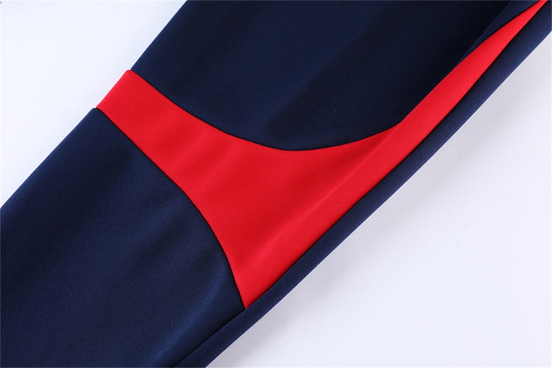 Conjunto de Inverno Atlético de Madrid-Nike-Vermelho e Azul-messi-neymar jr-cristiano ronaldo-treino-futebol