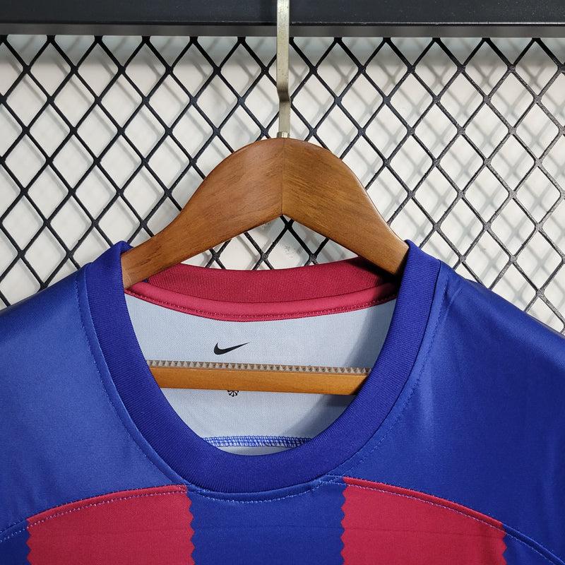 Camisa Barcelona Home 23/24 - Versão Torcedor Feminina