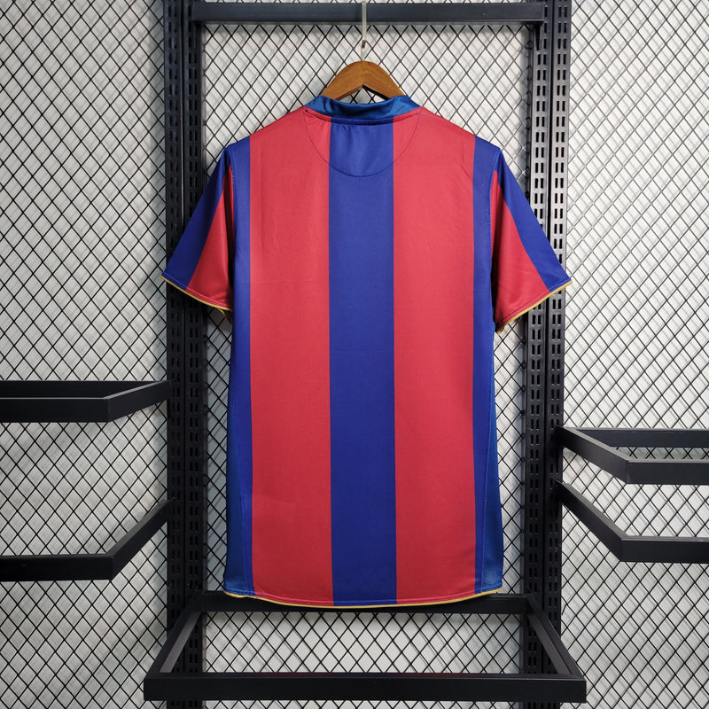 Camisa Barcelona Retrô 07/08 - Versão Torcedor Masculina