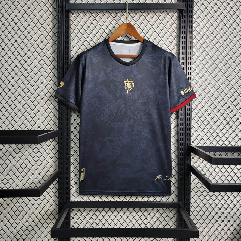 Camisa Portugal Black Special Edition 23/24 - Versão Torcedor Masculina