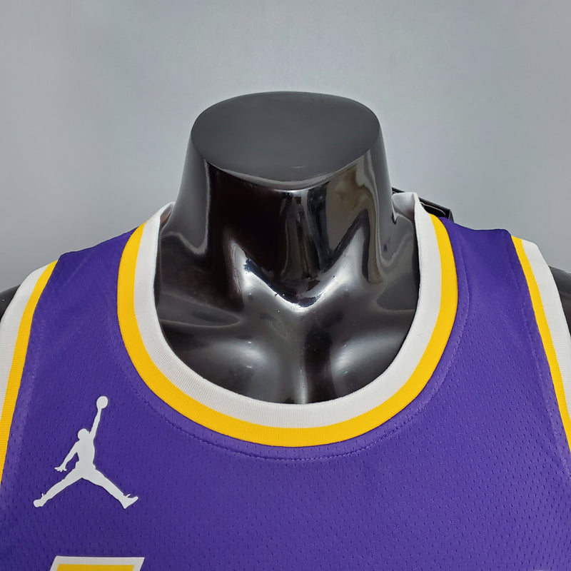 Camisa Los Angeles Lakers NBA - Jordan Purple - James 6