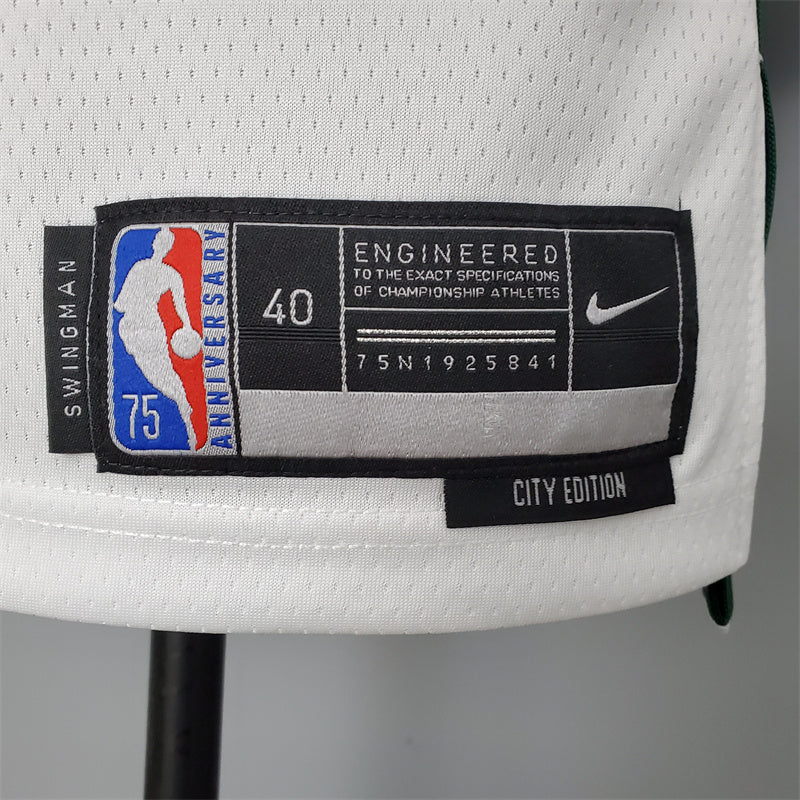 Camisa Milwaukee Bucks NBA - Nike White - Antetokounmpo 34