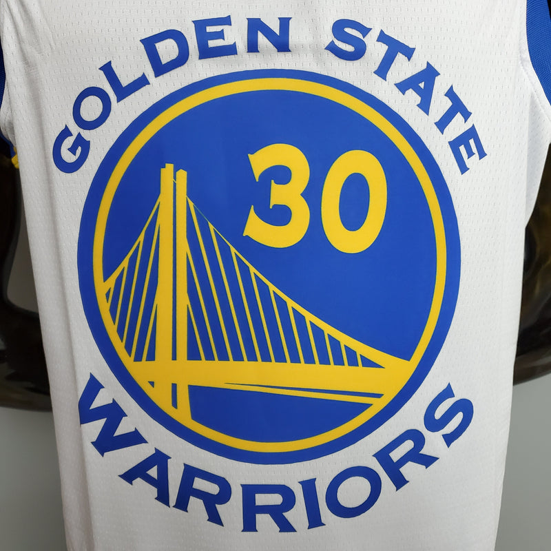 Camisa Golden State Warriors NBA - Nike White - Curry 30