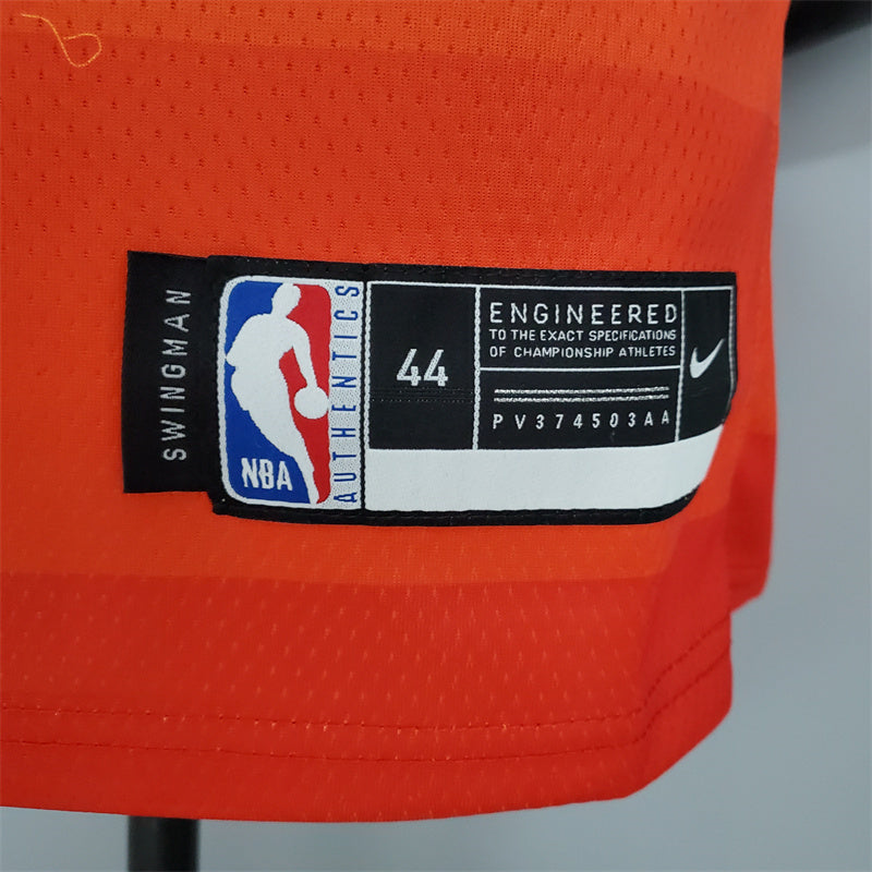 Camisa Utah Jazz NBA - Nike Orange - Mitchell 45