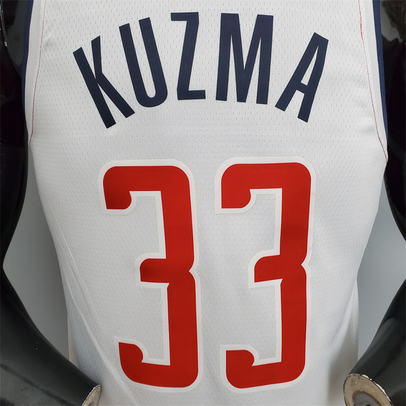 Camisa Washington Wizards NBS - Nike White - Kuzma 33