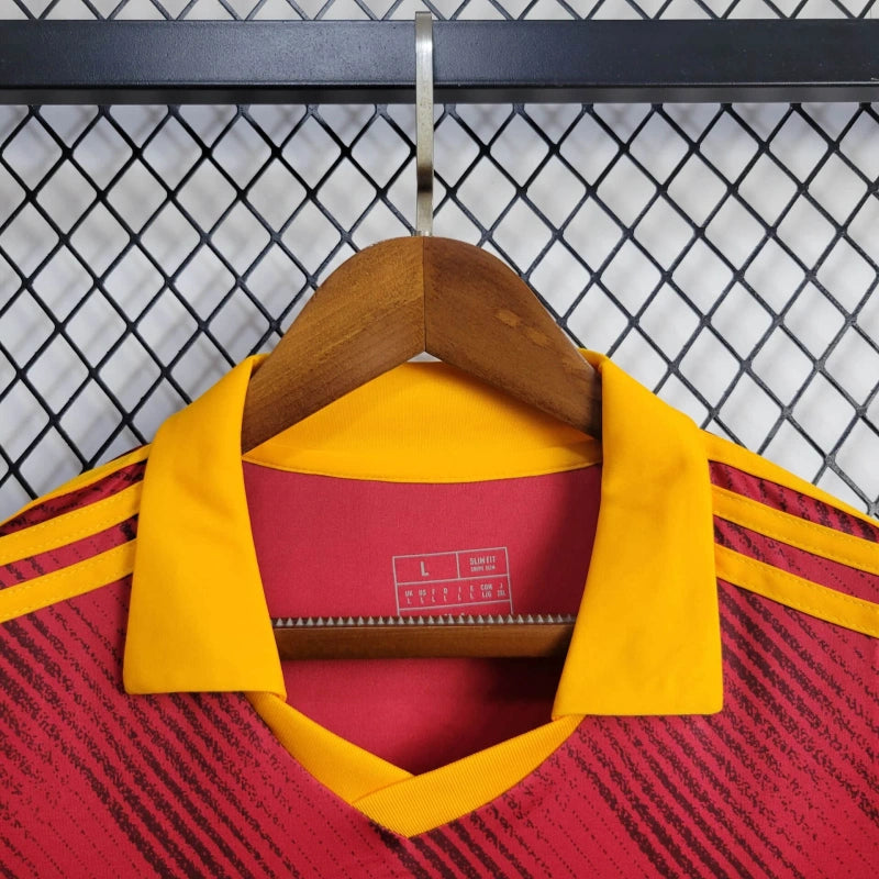 Camisa Roma Home 24/25 - Versão Torcedor Masculina