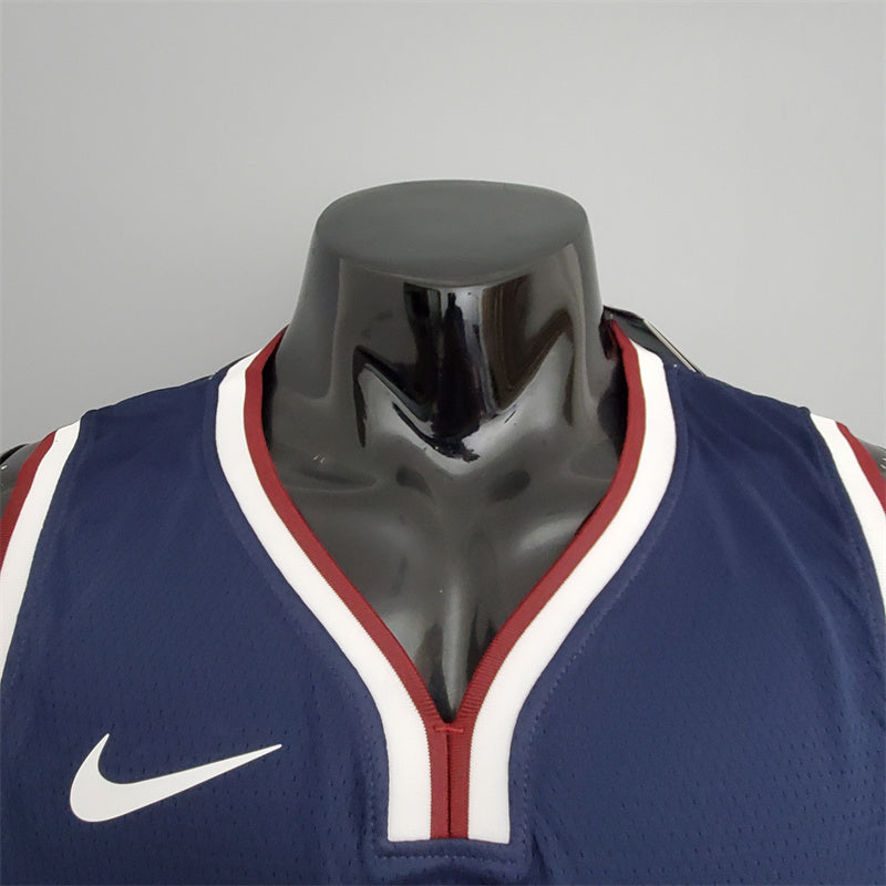 Camisa Denver Nuggets NBA - Nike Navy Blue - Jokic 15