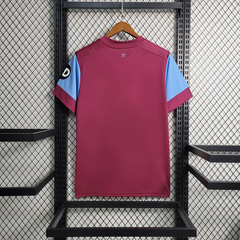 Camisa West Ham Home 23/24 - Versão Torcedor Masculino
