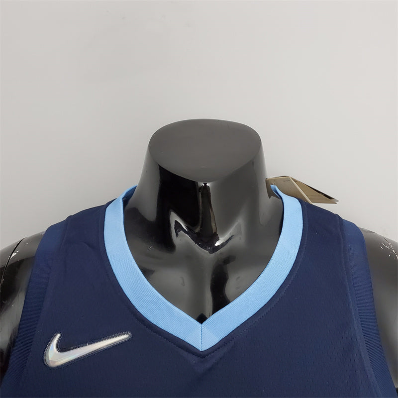 Camisa Memphis Grizzlies NBA - Nike Navy Blue - Morant 12