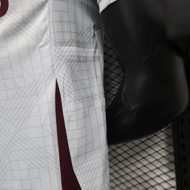 camisa-ajax-away-ii-2-branca-ziggo-adidas-24-25-neymar-messi-cr7-futebol