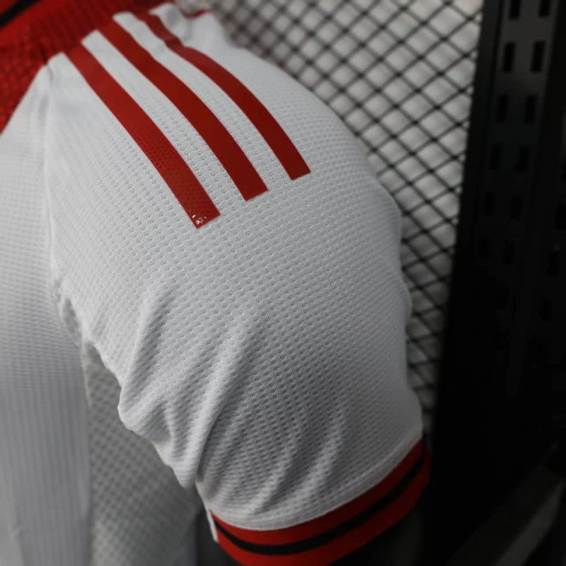 camisa-ajax-home-i-1-vermelha e branca-ziggo-adidas-25-26-neymar-messi-cr7-futebol