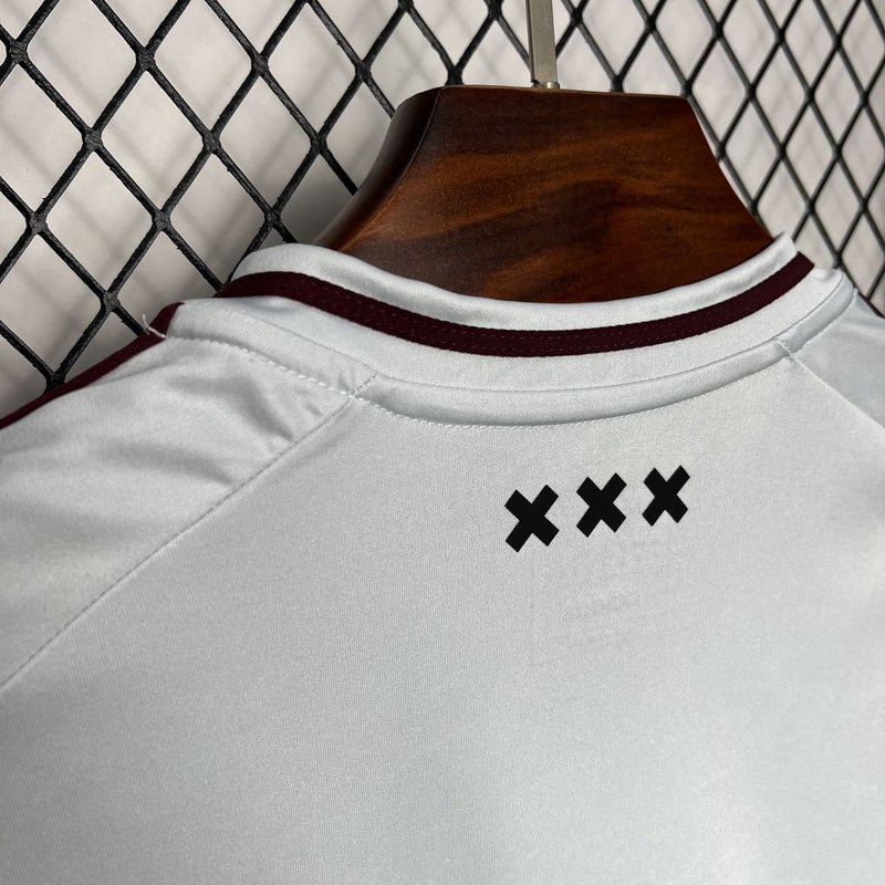 camisa-ajax-third-away-iii-3-branca-ziggo-adidas-24-2-neymar-messi-cr7-futebol