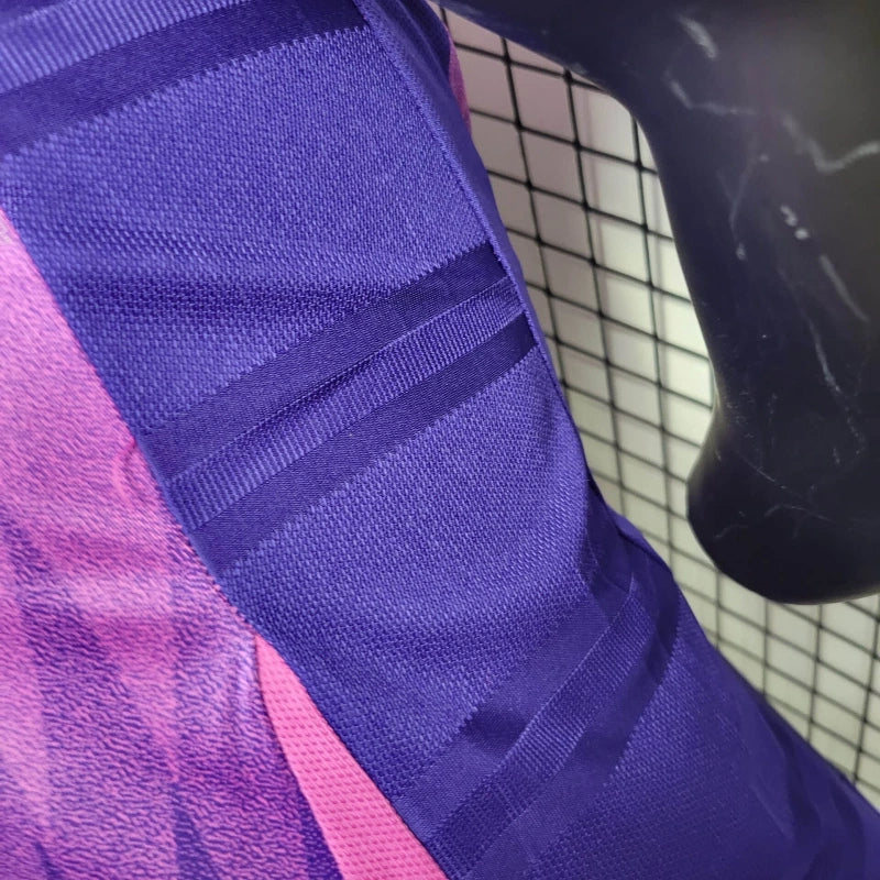 camisa-alemanha-away-ii-2-rosa e azul-adidas-24-25-neymar-messi-cr7-futebol