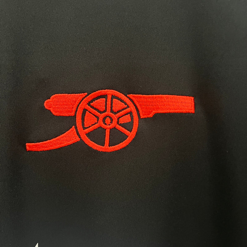 camisa-arsenal-away-ii-2-preta-emirates fly better-adidas-24-25-neymar-messi-cr7-futebol
