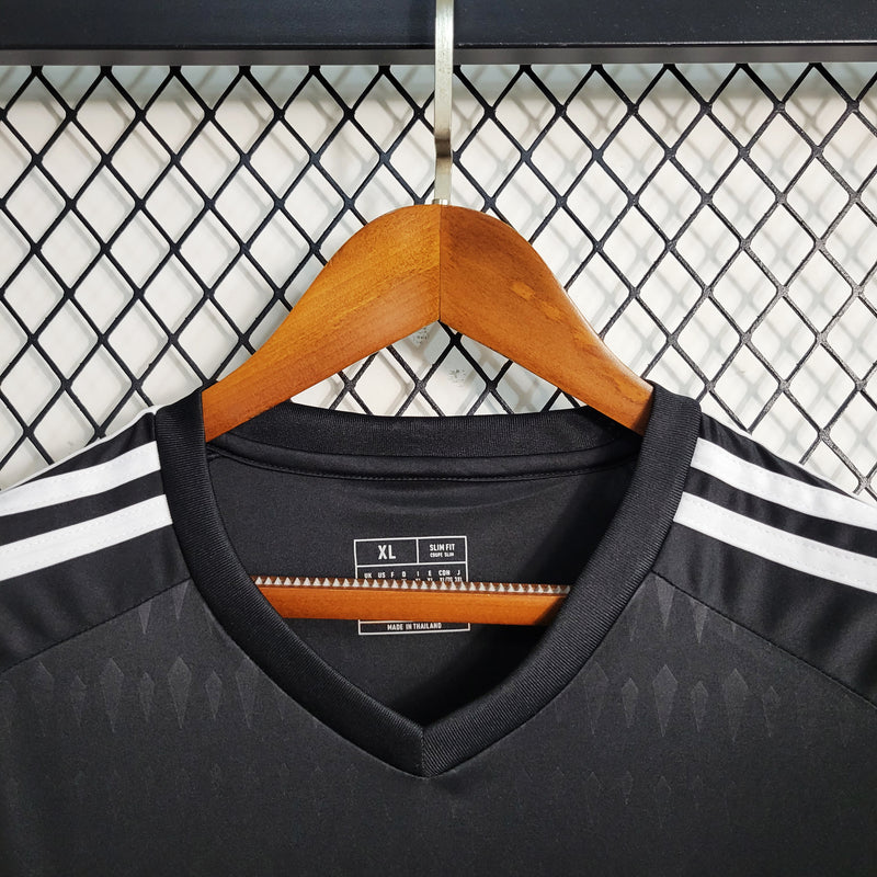 camisa-arsenal-goleiro-i-1-preta-emirates fly better-adidas-23-24-neymar-messi-cr7-futebol