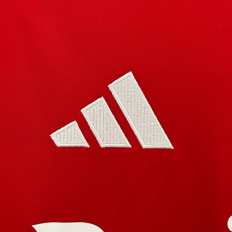 camisa-arsenal-home-i-1-vermelhaa-emirates fly better-adidas-24-25-neymar-messi-cr7-futebol