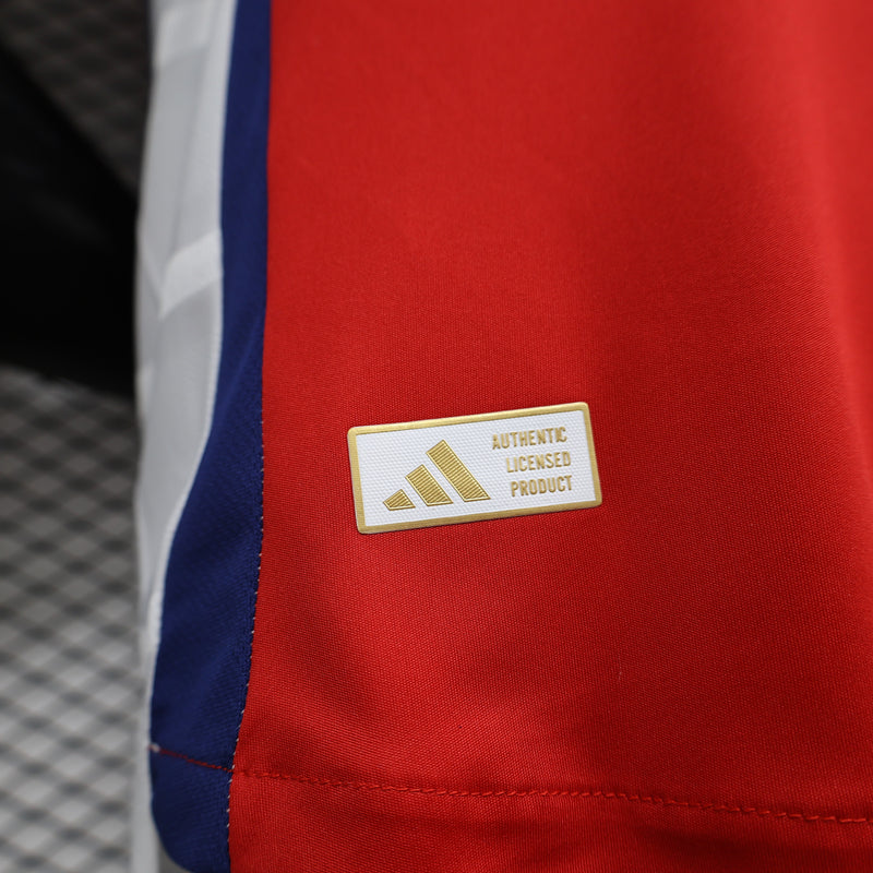 camisa-arsenal-home-i-1-vermelha-emirates fly better-adidas-24-25-neymar-messi-cr7-futebol