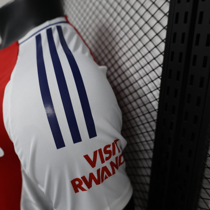 camisa-arsenal-home-i-1-vermelha-emirates fly better-adidas-24-25-neymar-messi-cr7-futebol
