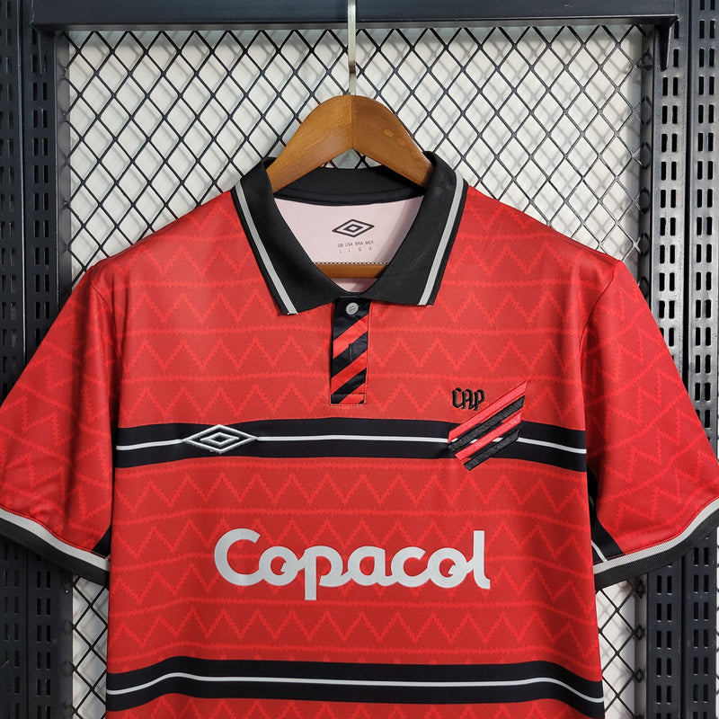 camisa-athletico paranaense-special edition-vermelha-copacol-umbro-23-24-neymar-messi-cr7-futebol 