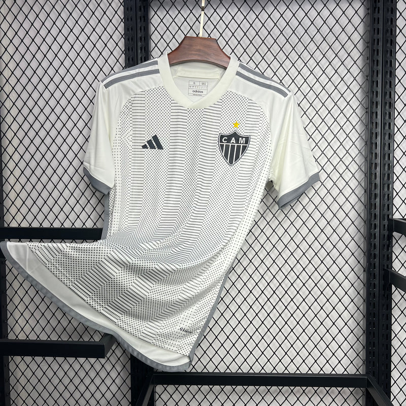 camisa-atlético mineiro-away-ii-2-branca-adidas-24-25-torcedor-masculina-neymar-messi-cr7-futebol