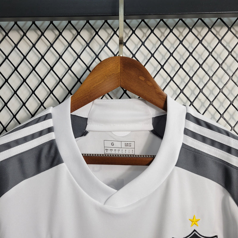 camisa-atlético mineiro-away-ii-2-branca-betano bmg-adidas-23-24-torcedor-masculina-neymar-messi-cr7-futebol
