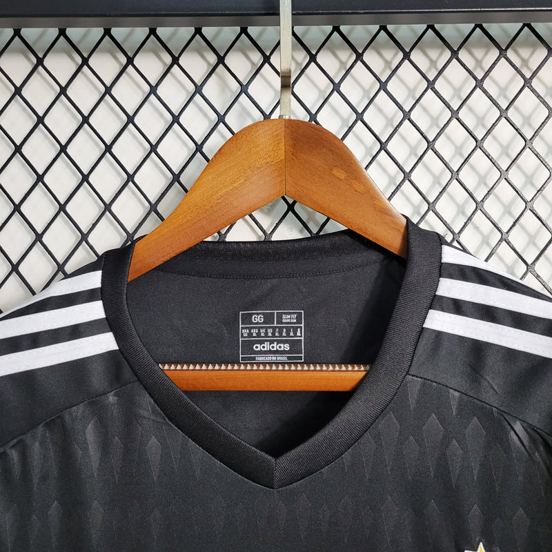 camisa-atlético mineiro-goleiro-black-preta-betano bmg-adidas-23-24-torcedor-masculina-neymar-messi-cr7-futebol