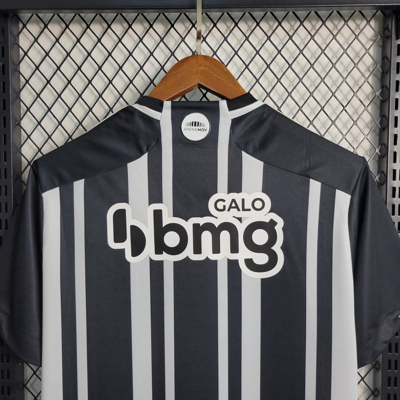 camisa-atlético mineiro-home-i-1-listrada-betano-bmg-adidas-23-24-torcedor-masculina-neymar-messi-cr7-futebol