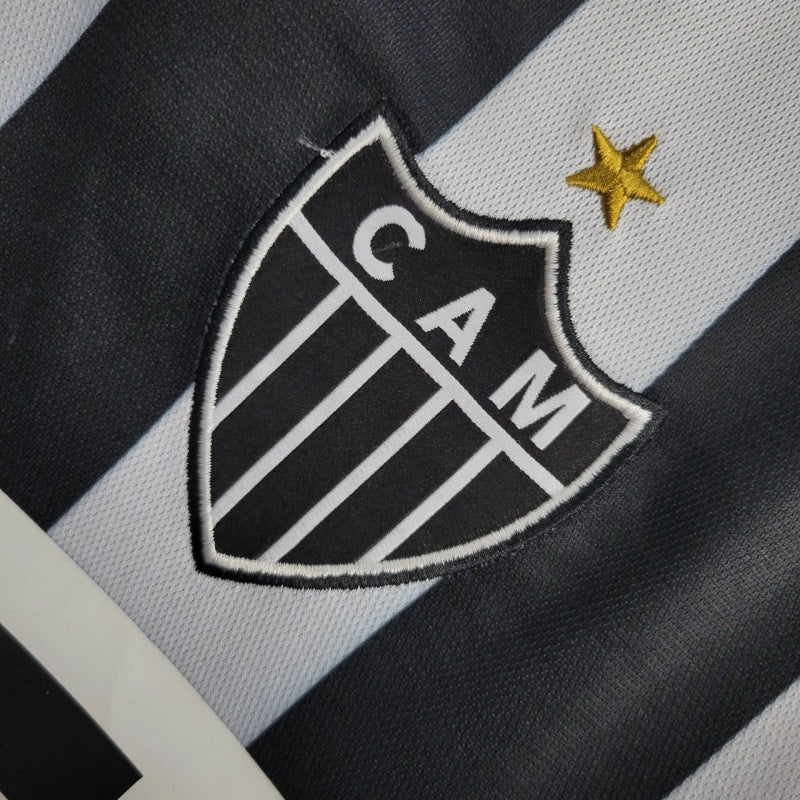 camisa-atlético mineiro-retrô-listrada-fiat stilo-umbro-2003-torcedor-masculina-neymar-messi-cr7-futebol