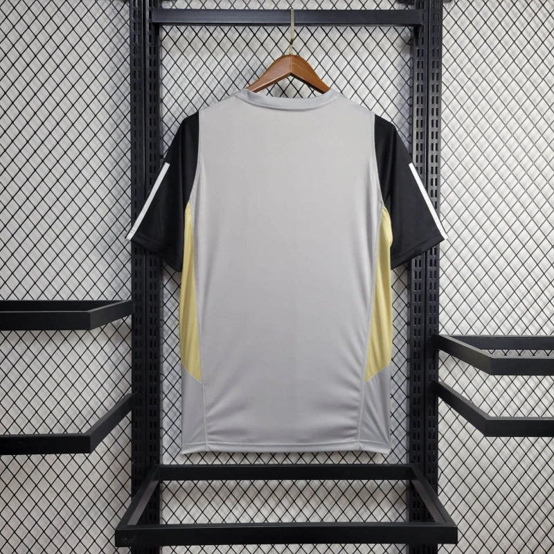 camisa-atlético mineiro-training-cinzaa-adidas-24-25-torcedor-masculina-neymar-messi-cr7-futebol 